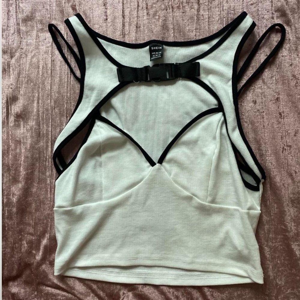 Industrial Rave Crop Top